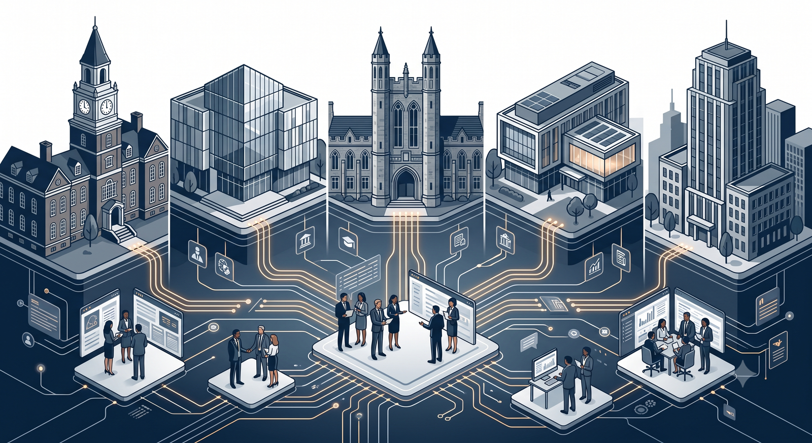 Five Institutions, One LMS
